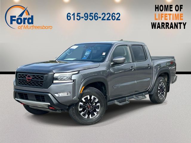 Gray (Gun Metallic) 2024 Nissan Frontier Pickup Truck Four-Wheel Drive 9-Speed Automatic Overdrive