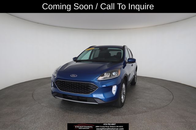 Blue Metallic 2022 Ford Escape SUV / Crossover All-Wheel Drive 8-Speed Automatic
