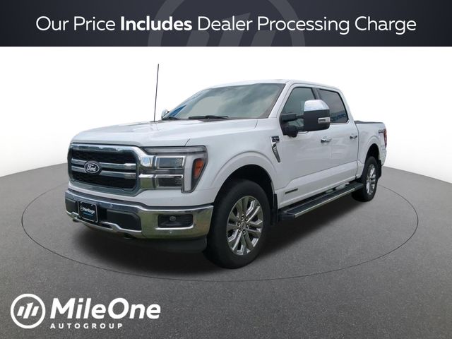 Star White Metallic Tri-Coat 2025 Ford F-150 Pickup Truck Four-Wheel Drive Automatic