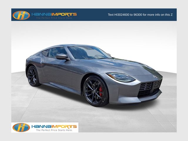 Gray (Gun Metallic) 2024 Nissan Z Coupe Rear-Wheel Drive 9-Speed Automatic