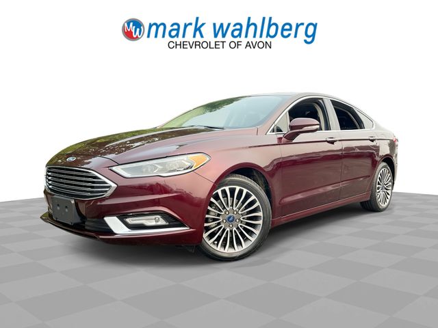 Red (Burgundy Velvet Metallic Tinted Clearcoat) 2017 Ford Fusion Sedan Front-Wheel Drive 6-Speed Automatic