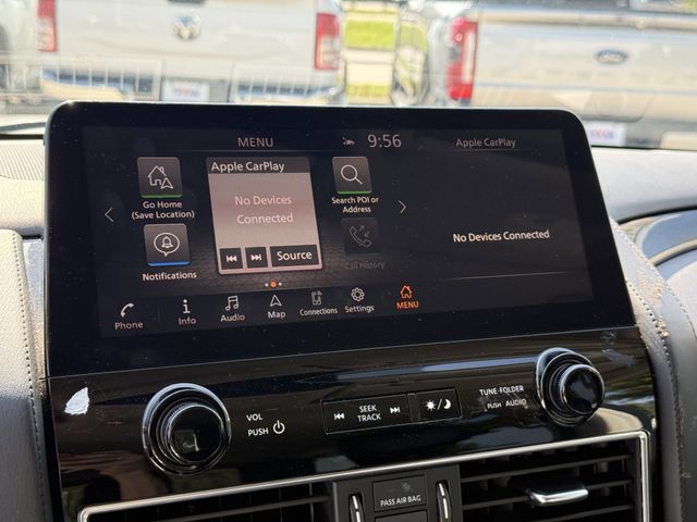2024 Nissan Armada SV White at Texan Dodge Chrysler Jeep Ram