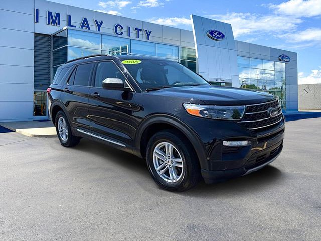Agate Black Metallic 2024 Ford Explorer SUV / Crossover All-Wheel Drive Automatic