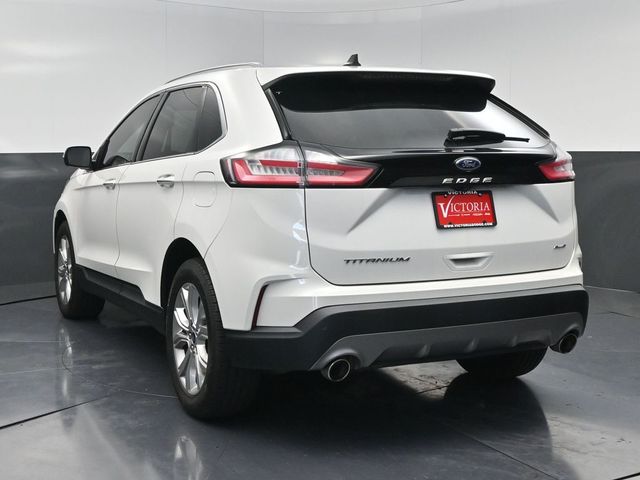 2022 Ford Edge Titanium White at Legacy Ford