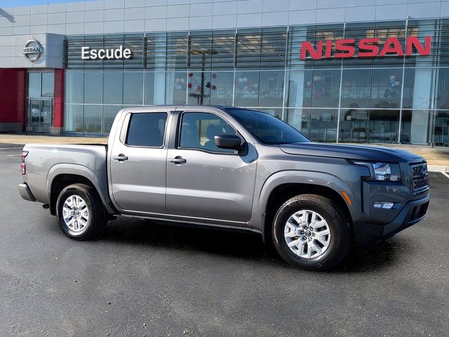 Gray (Gun Metallic) 2024 Nissan Frontier Pickup Truck 4X2 9-Speed Automatic Overdrive