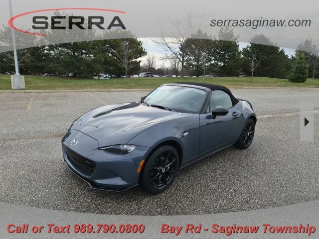 Polymetal Gray Metallic 2022 Mazda MX-5 Miata Club RWD Convertible Rear-Wheel Drive 6-Speed Manual