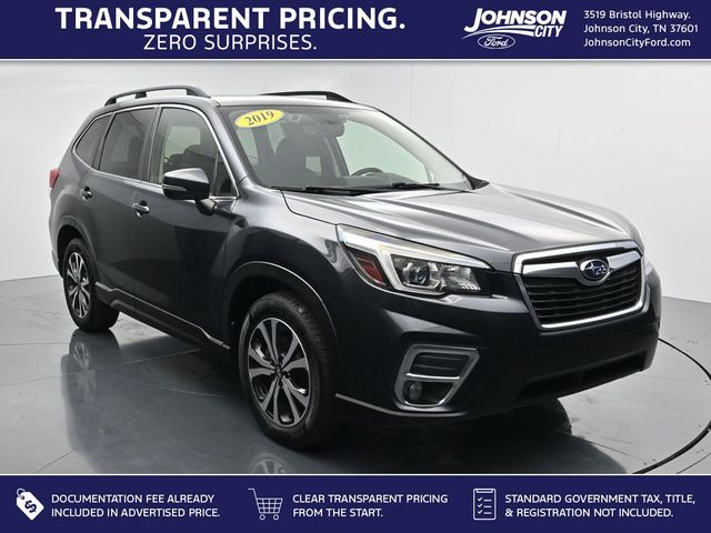 Dark Gray Metallic 2019 Subaru Forester SUV / Crossover All-Wheel Drive Continuously Variable Transmission