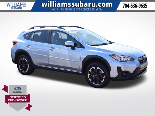 Ice Silver Metallic 2021 Subaru Crosstrek SUV / Crossover All-Wheel Drive 8-Speed CVT