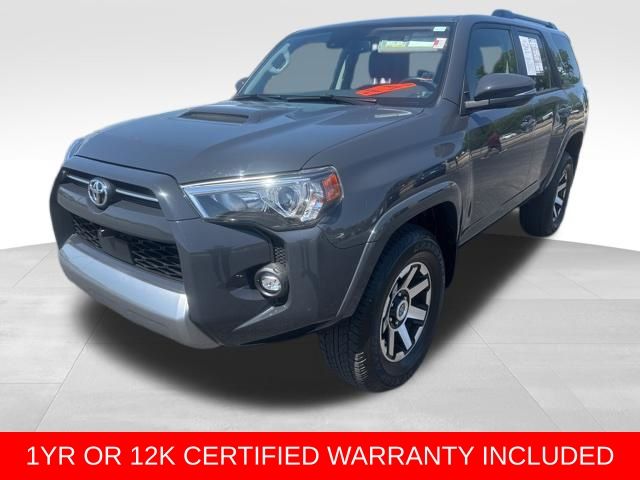 Gray 2024 Toyota 4Runner TRD Off-Road Premium 4WD SUV / Crossover Four-Wheel Drive 5-Speed Automatic