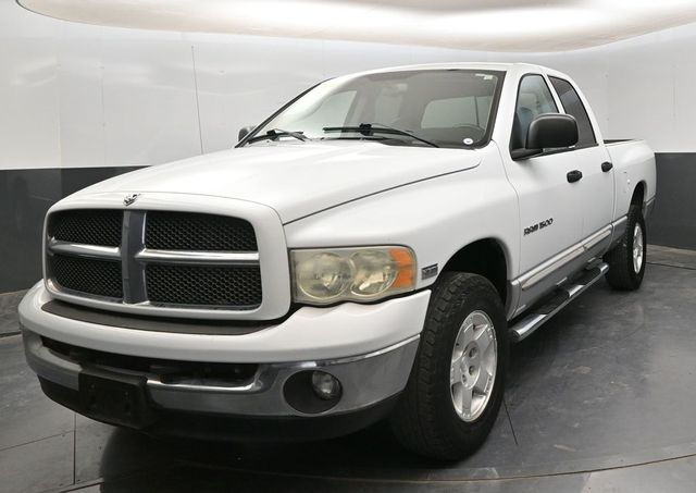 Bright White Clearcoat 2003 Dodge RAM 1500 SLT Quad Cab 4WD Pickup Truck Four-Wheel Drive 5-Speed Automatic