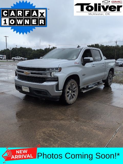 Silver Ice Metallic 2021 Chevrolet Silverado 1500 Pickup Truck Four-Wheel Drive 8-Speed Automatic