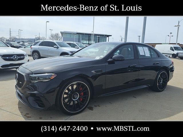Obsidian Black Metallic 2026 Mercedes-Benz E-Class AMG E 53 Hybrid 4MATIC+ Sedan All-Wheel Drive 9-Speed Automatic