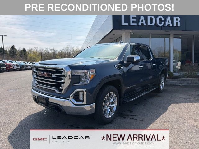 Pacific Blue Metallic 2019 GMC Sierra 1500 Pickup Truck Four-Wheel Drive 8-Speed Automatic