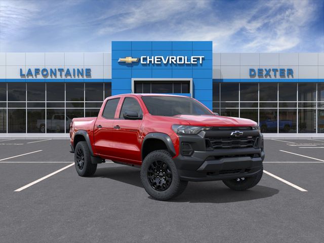 Radiant Red 2026 Chevrolet Colorado Pickup Truck Four-Wheel Drive 8-Speed Automatic