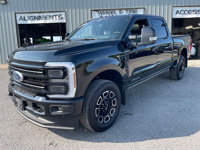 2026 Ford F-250SD Platinum - Agate Black Metallic exterior view 3