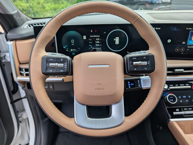 2027 Hyundai Santa Fe Hybrid Calligraphy White at Baytown Hyundai