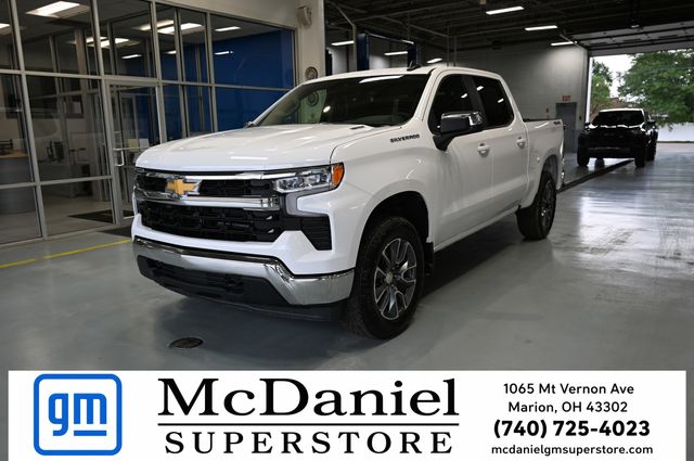 Summit White 2026 Chevrolet Silverado 1500 Pickup Truck Four-Wheel Drive 8-Speed Automatic