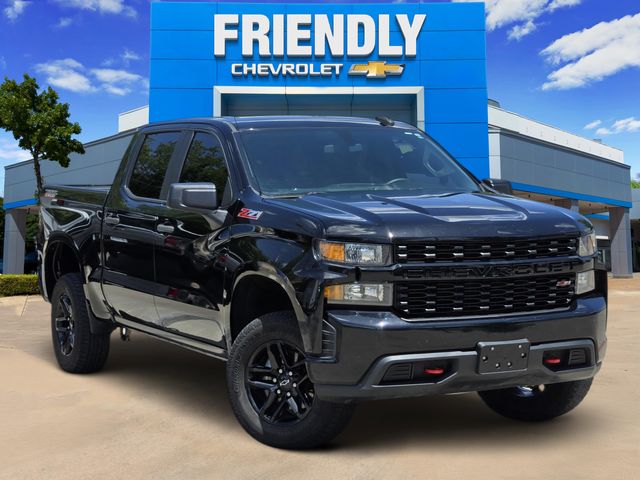 Black 2021 Chevrolet Silverado 1500 Pickup Truck Four-Wheel Drive 6-Speed Automatic Overdrive