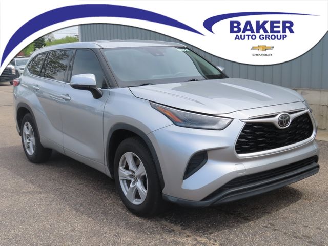 Celestial Silver Metallic 2021 Toyota Highlander SUV / Crossover Front-Wheel Drive 8-Speed Automatic