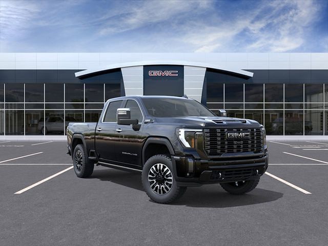Onyx Black 2026 GMC Sierra 2500HD Denali Ultimate Crew Cab 4WD Pickup Truck Four-Wheel Drive Automatic