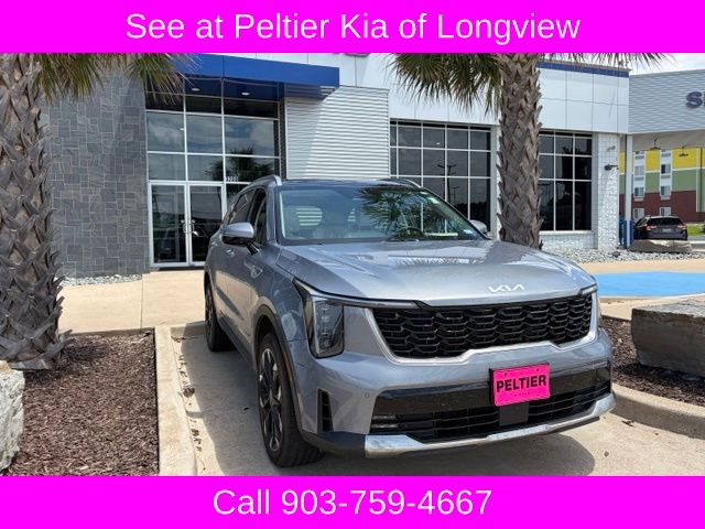Everlasting Silver 2025 Kia Sorento EX AWD SUV / Crossover All-Wheel Drive 8-Speed Dual Clutch