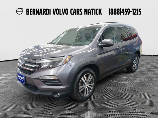 Gray (Modern Steel Metallic) 2017 Honda Pilot SUV / Crossover All-Wheel Drive 6-Speed Automatic