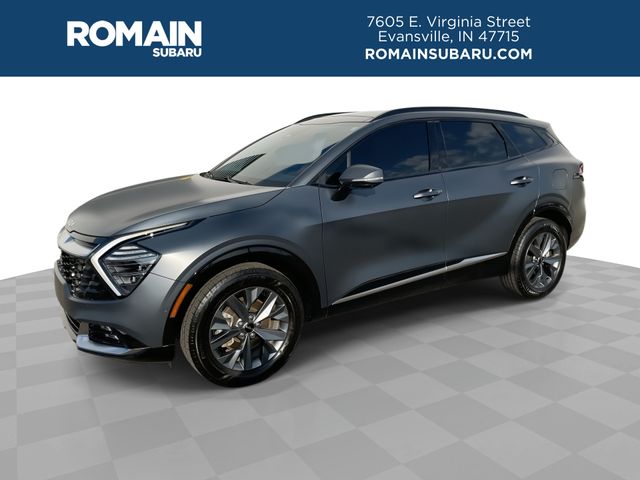 Shadow Matte Gray 2025 Kia Sportage Hybrid SX-Prestige AWD SUV / Crossover All-Wheel Drive 6-Speed Automatic