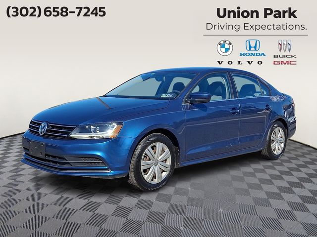 Blue Metallic 2017 Volkswagen Jetta 1.4T S FWD Sedan Front-Wheel Drive 6-Speed Automatic