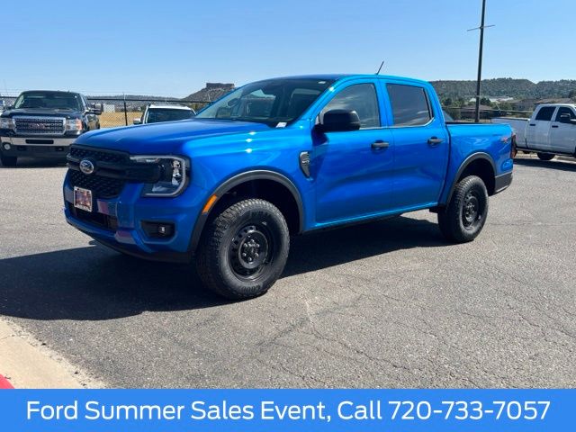 Velocity Blue Metallic 2026 Ford Ranger Pickup Truck Four-Wheel Drive Automatic