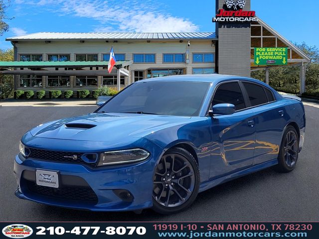 Blue (Frostbite) 2022 Dodge Charger Sedan Rear-Wheel Drive 8-Speed Automatic