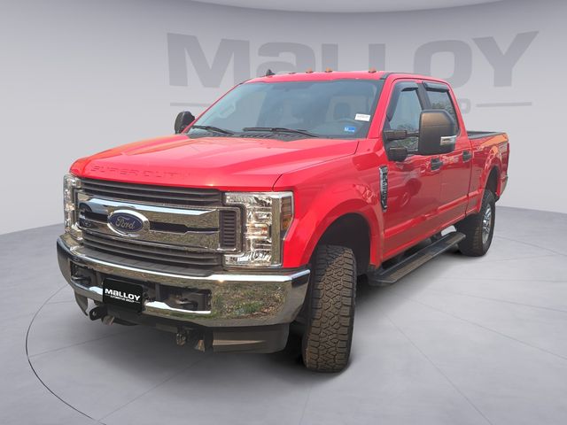 Race Red 2019 Ford F-250 Super Duty XL Crew Cab 4WD Pickup Truck Four-Wheel Drive 6-Speed Automatic