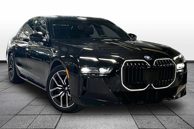 Black Sapphire Metallic 2024 BMW 7 Series Sedan All-Wheel Drive 8-Speed Automatic