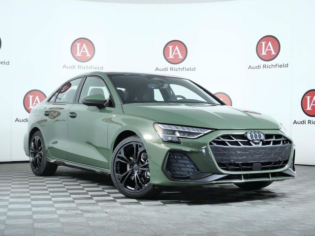Green 2026 Audi A3 Sedan All-Wheel Drive 7-Speed Automatic