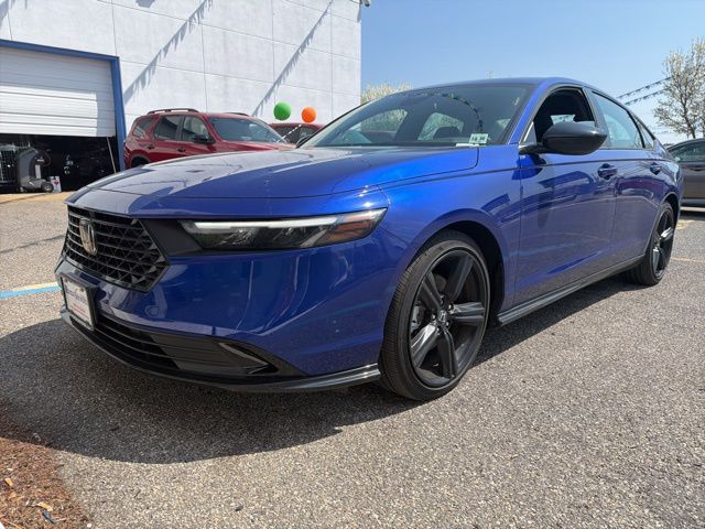 Still Night Pearl 2025 Honda Accord Hybrid Sport-L FWD Sedan Front-Wheel Drive Continuously Variable Transmission