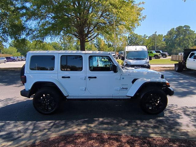 Used 2024 White Jeep Sahara 4xe image 6