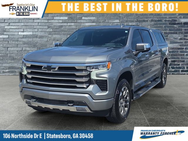 Sterling Gray Metallic 2024 Chevrolet Silverado 1500 Pickup Truck Four-Wheel Drive Automatic