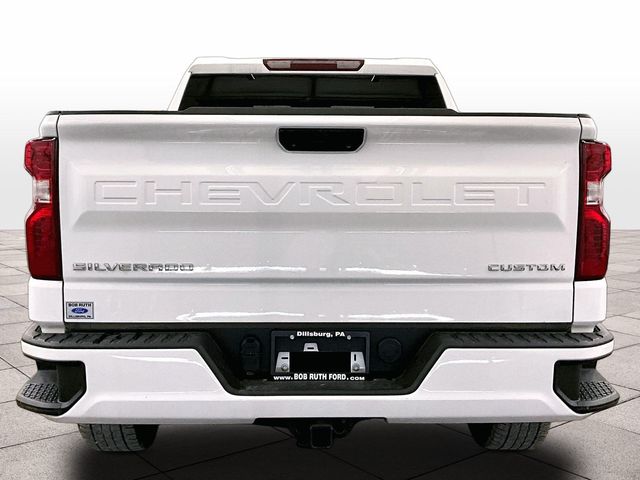 2024 Chevrolet Silverado 1500 Custom White at Carlisle Cadillac Buick GMC