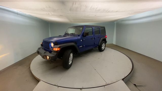 Used 2019 Blue Jeep Unlimited Sport S image 8