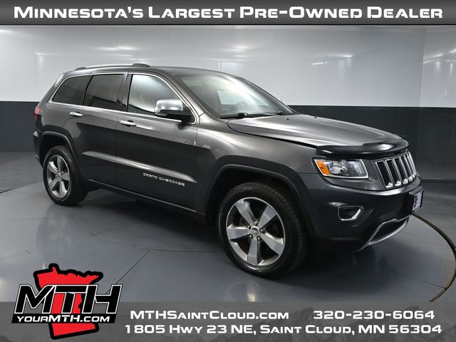 Gray (Granite Crystal Metallic Clearcoat) 2016 Jeep Grand Cherokee SUV / Crossover Four-Wheel Drive 8-Speed Automatic