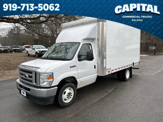 New 2025 White Ford 14FT BOX/SIDE DOOR image 4