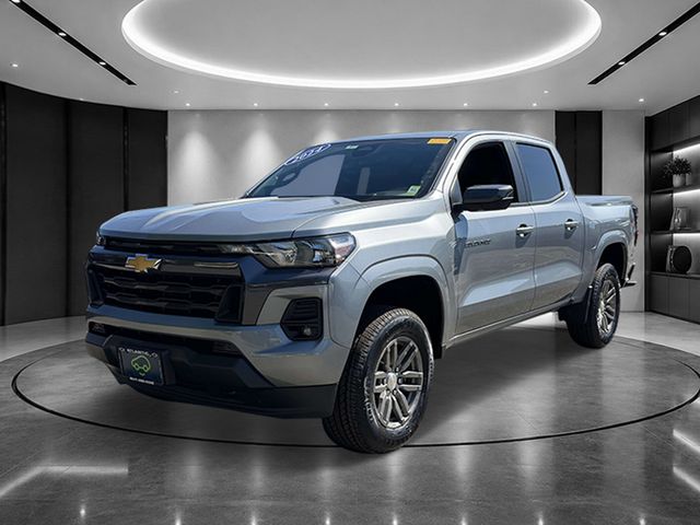 Sterling Gray Metallic 2024 Chevrolet Colorado LT Crew Cab 4WD Pickup Truck Four-Wheel Drive 8-Speed Automatic