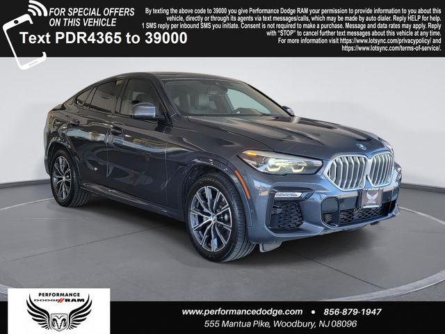 Arctic Gray Metallic 2020 BMW X6 xDrive40i AWD SUV / Crossover All-Wheel Drive 8-Speed Automatic