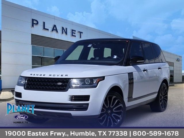 White 2017 Land Rover Range Rover SUV / Crossover All-Wheel Drive 8-Speed Automatic