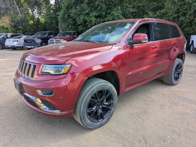 2015 Deep Cherry Red Crystal Pearlcoat Jeep Grand Cherokee High Altitude 4X4 SUV