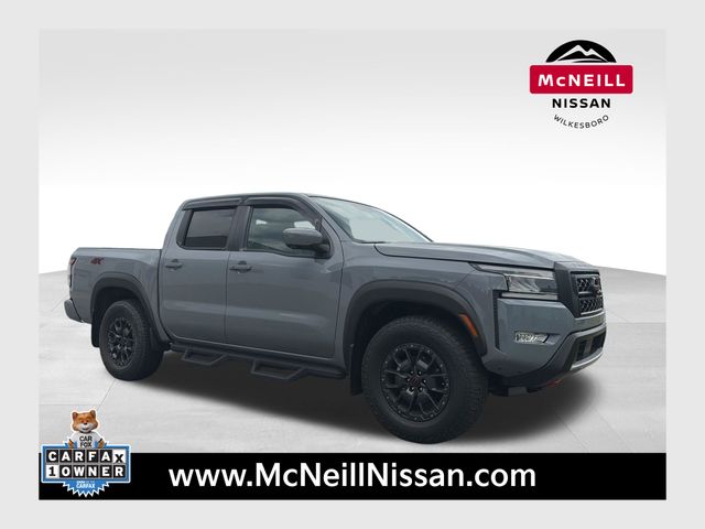 Boulder Gray Pearl 2023 Nissan Frontier Pickup Truck Four-Wheel Drive 9-Speed Automatic