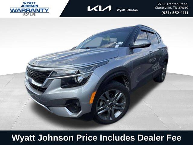 Steel Gray 2021 Kia Seltos SUV / Crossover Front-Wheel Drive Continuously Variable Transmission
