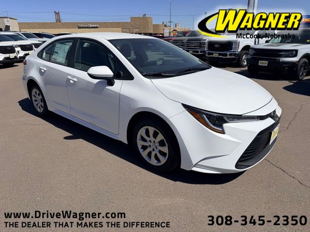 Ice Cap 2026 Toyota Corolla LE FWD Sedan Front-Wheel Drive Continuously Variable Transmission