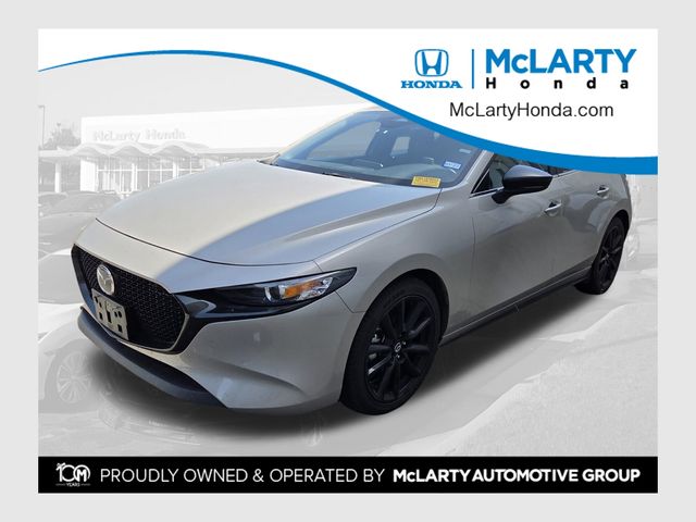 Gray (Platinum Quartz Metallic) 2024 Mazda MAZDA3 Hatchback Front-Wheel Drive 6-Speed Automatic