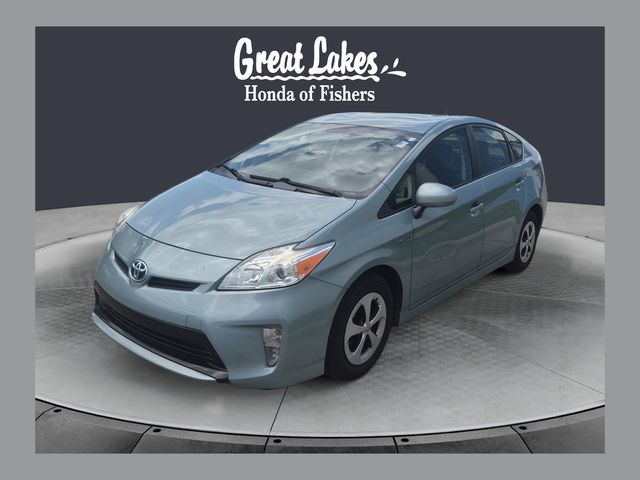 Sea Glass Pearl 2014 Toyota Prius Hatchback Front-Wheel Drive Continuously Variable Transmission