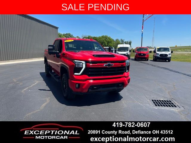 Red Hot 2024 Chevrolet Silverado 2500HD Pickup Truck Four-Wheel Drive Automatic